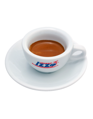 Izzo Cappuccino 6-kops set met schotels (150 cc)