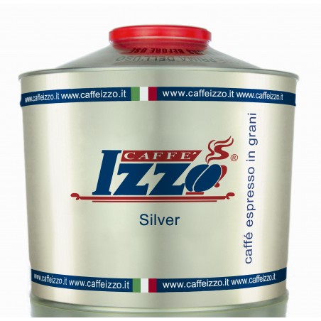 Izzo Silver 1 kg blik | koffiebonen | - 